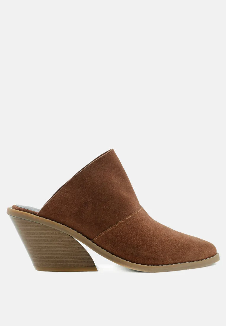 Mae Classic Mules Heels