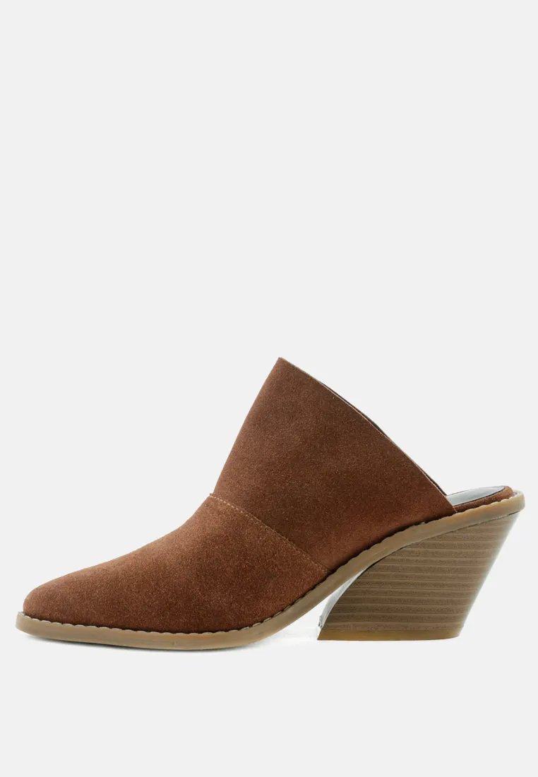 Mae Classic Mules Heels