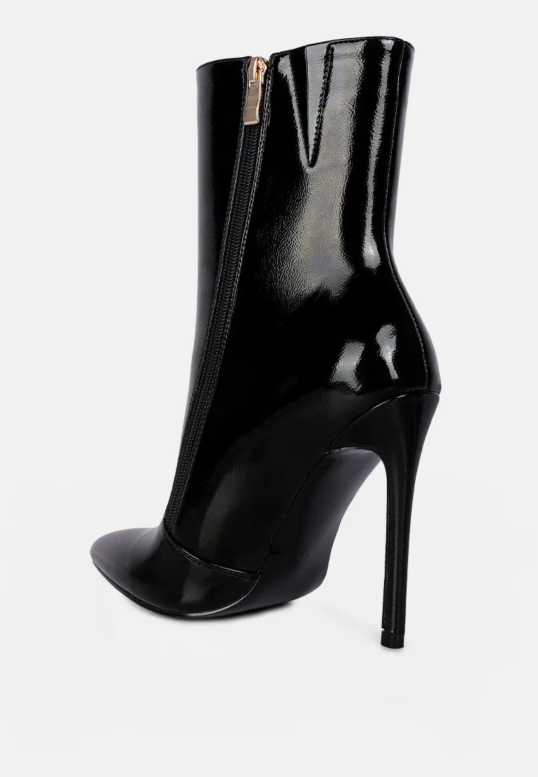 Mania High Heeled Ankle Boots