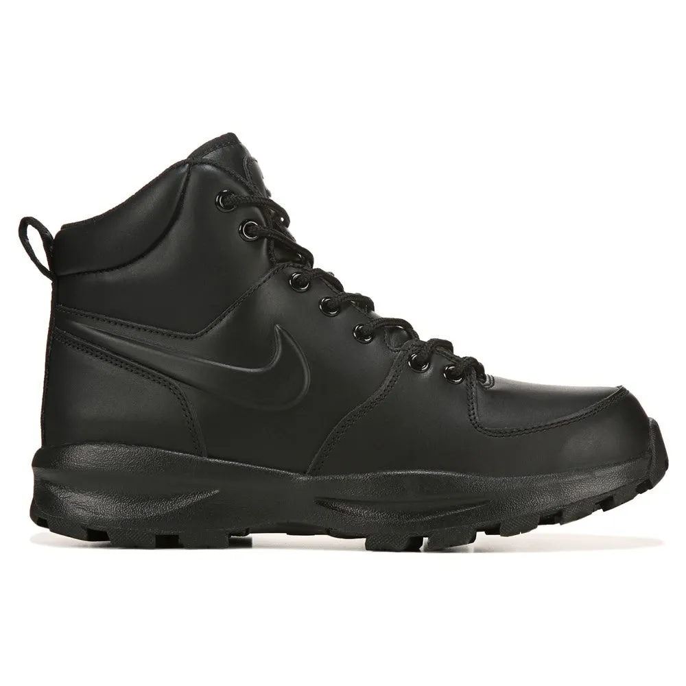 Manoa Nike Men's Leather Lace-up Boots, Black