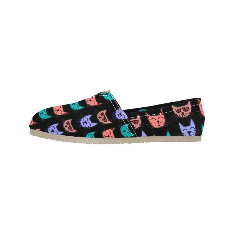 Meow Women's Casual Flats Wide