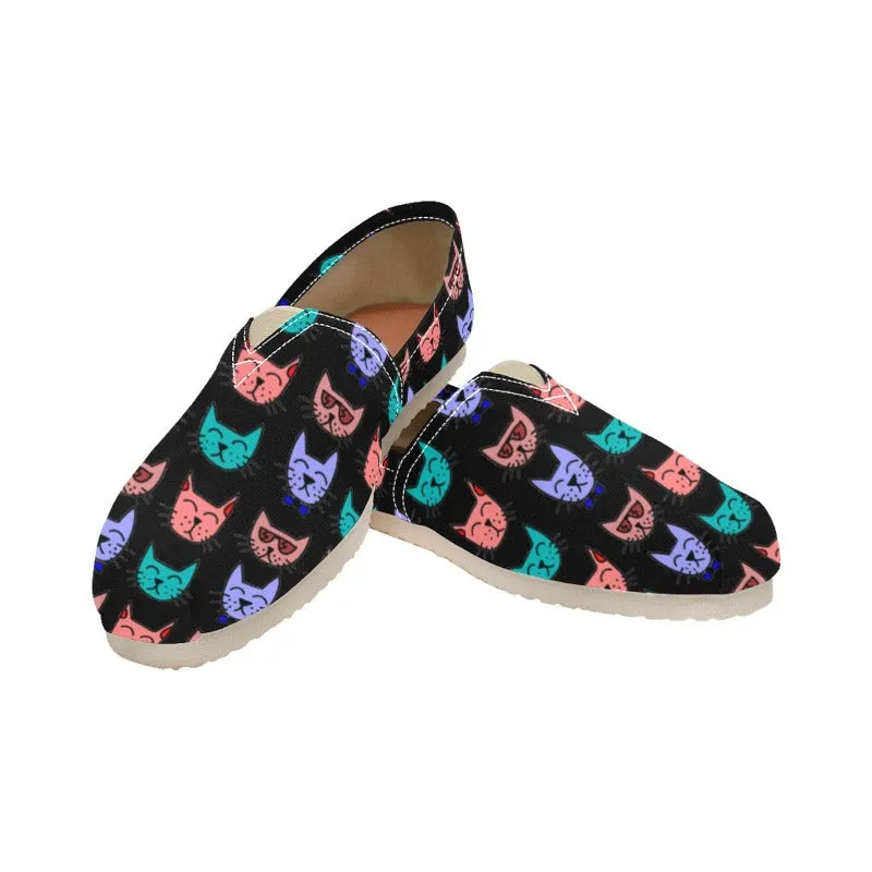 Meow Women's Casual Flats Wide