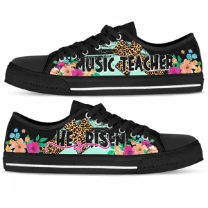 Music Teacher He Is Risen Low Tops, Teacher Shoes, Low Top Sneakers