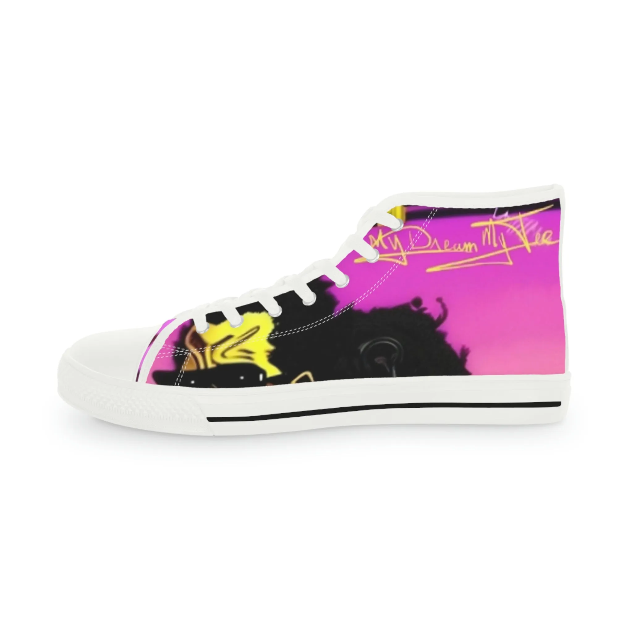 MyDreamMyTee Men's High Top Sneakers