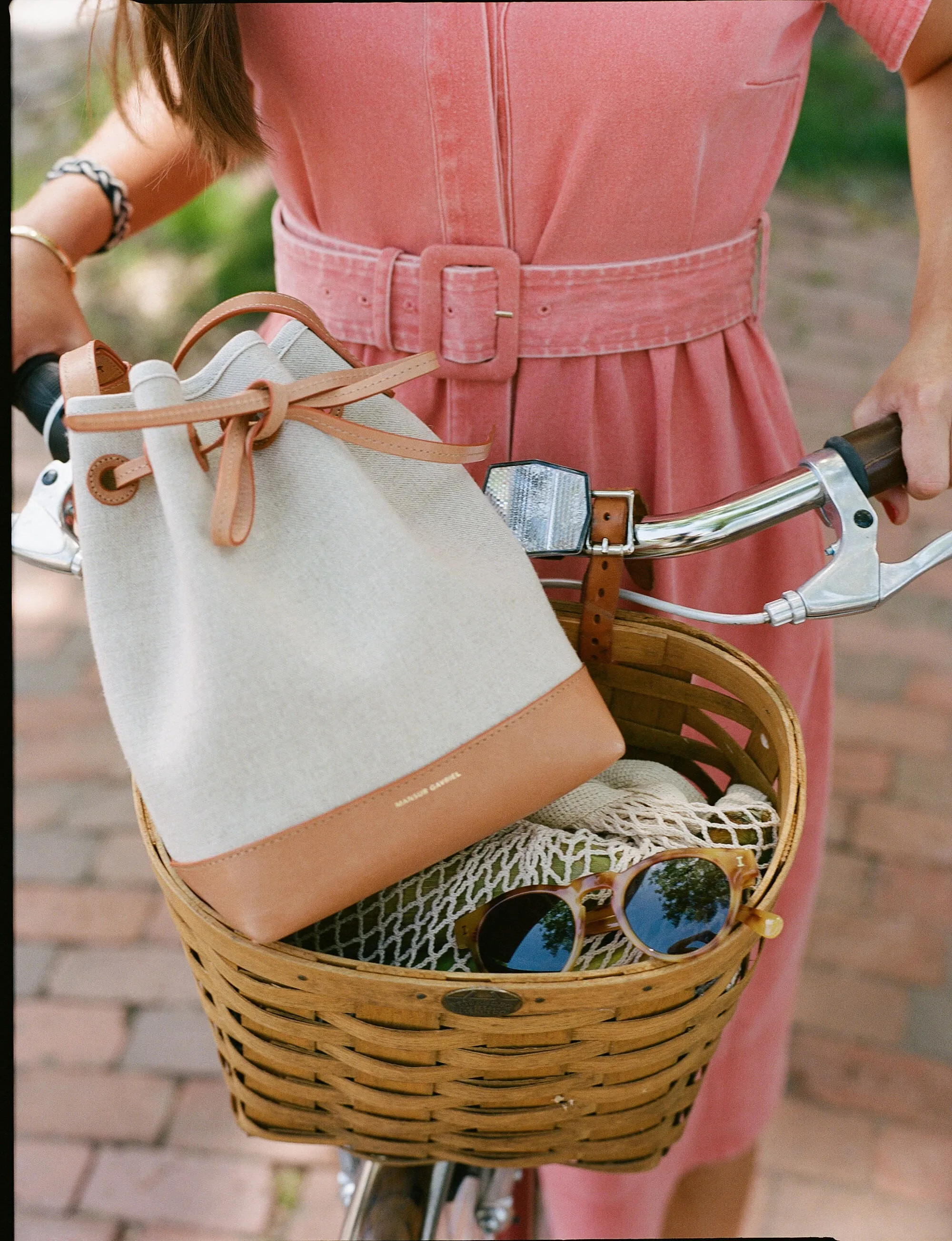 Natural Canvas Mini Bucket