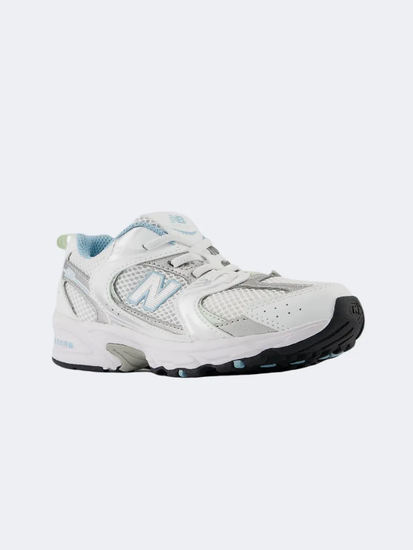 New Balance 530 Ps Girls Lifestyle Shoes White/Chrome Blue