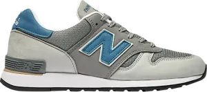 New Balance 670 Made in England 'Grey Slate Blue' Sneakers, Gray