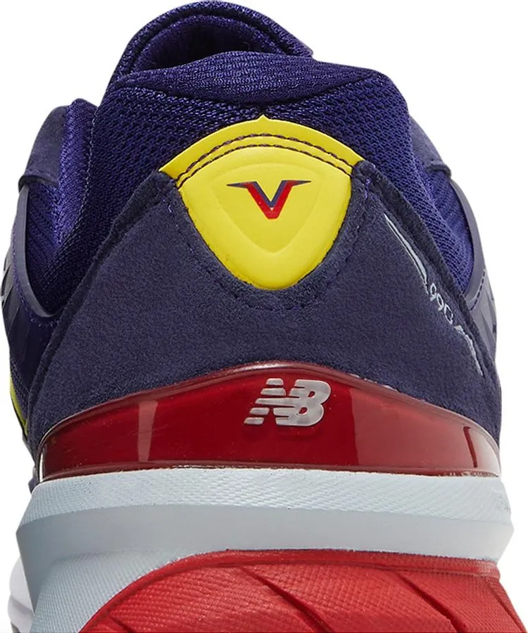 New Balance 990v5 Made In USA 'Virtual Violet First Light' Sneakers, Purple