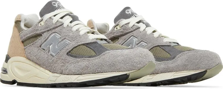 New Balance Teddy Santis x 990v2 Made in USA 'Marblehead' sneakers, gray