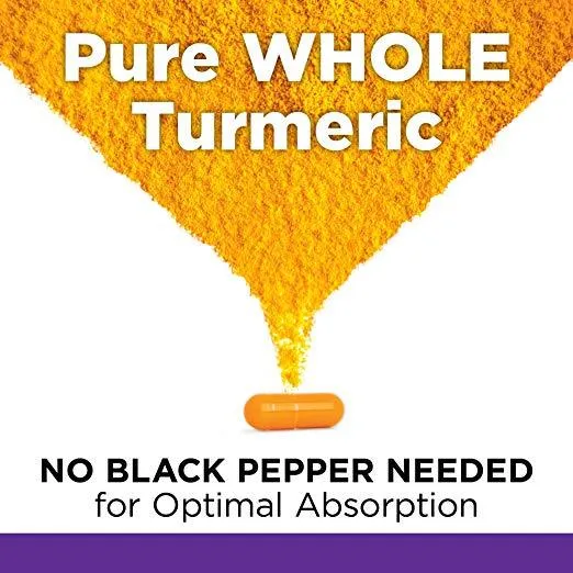 New Chapter Turmeric Force Nighttime Supplement, Sleep Aid plus Ginger Supports Restful Night and Inflammation Response - 60 Vegetarian Capsules