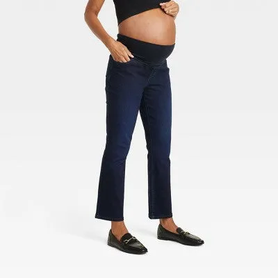 New - Over Belly Ankle Bootcut Maternity Pants - Isabel Maternity by Ingrid & Isabel