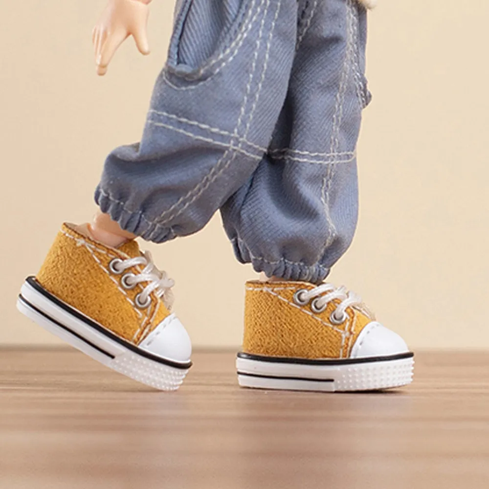 niannyyhouse Ob11 Casual Canvas Shoes 1/12 BJD Doll Toy Accessories Dress Up