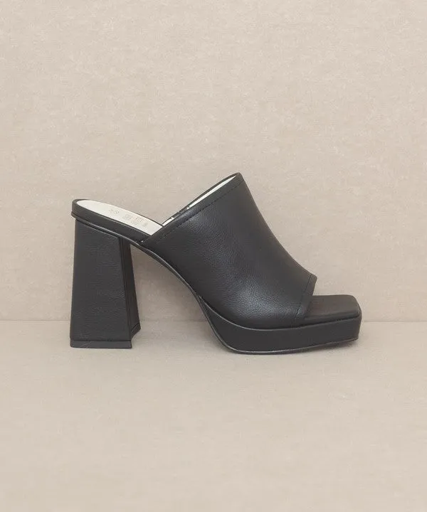 OASIS SOCIETY Vivienne - Slip On Platform Heels - Online Exclusive