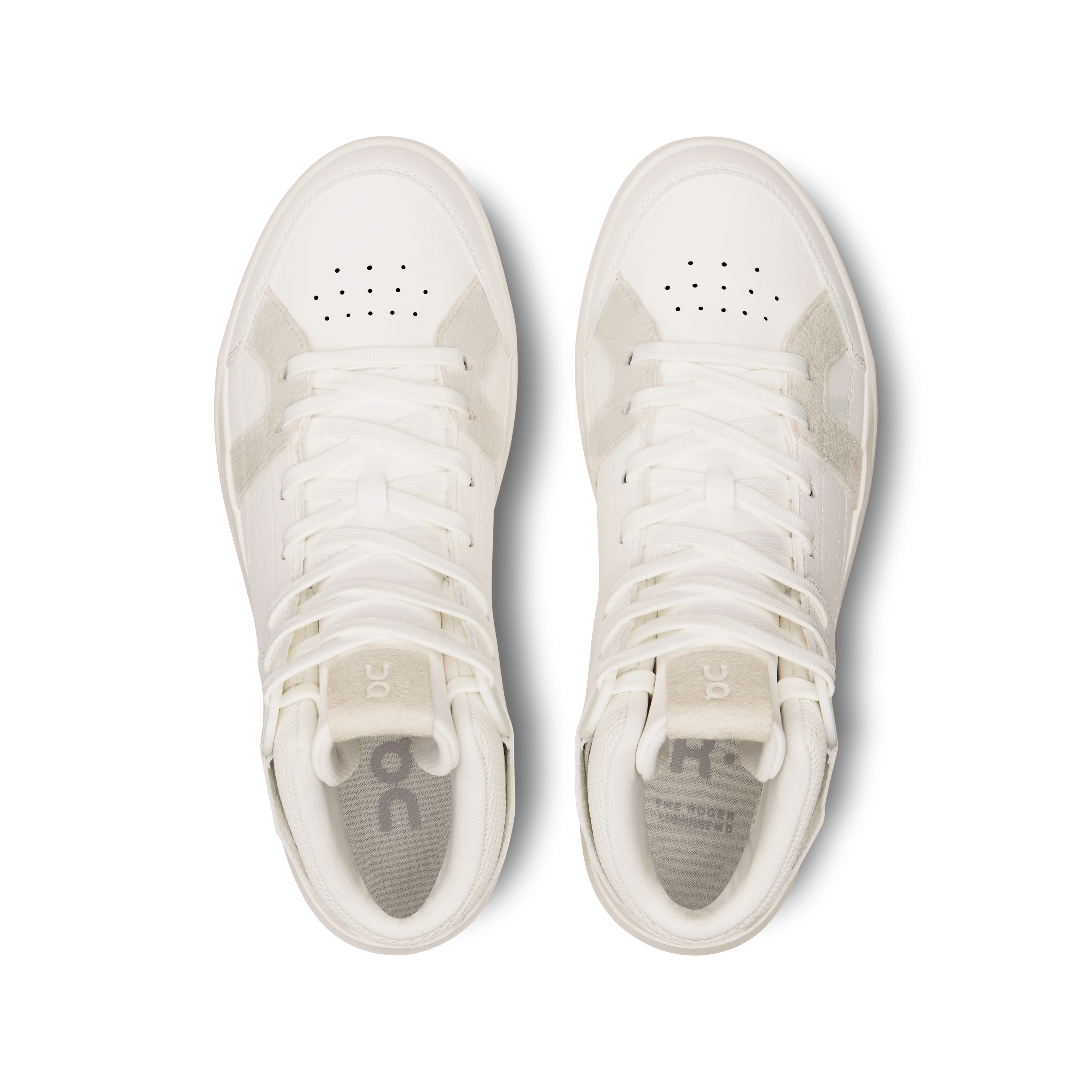 On Running Women's The Roger Clubhouse Mid Shoes - White / Sand