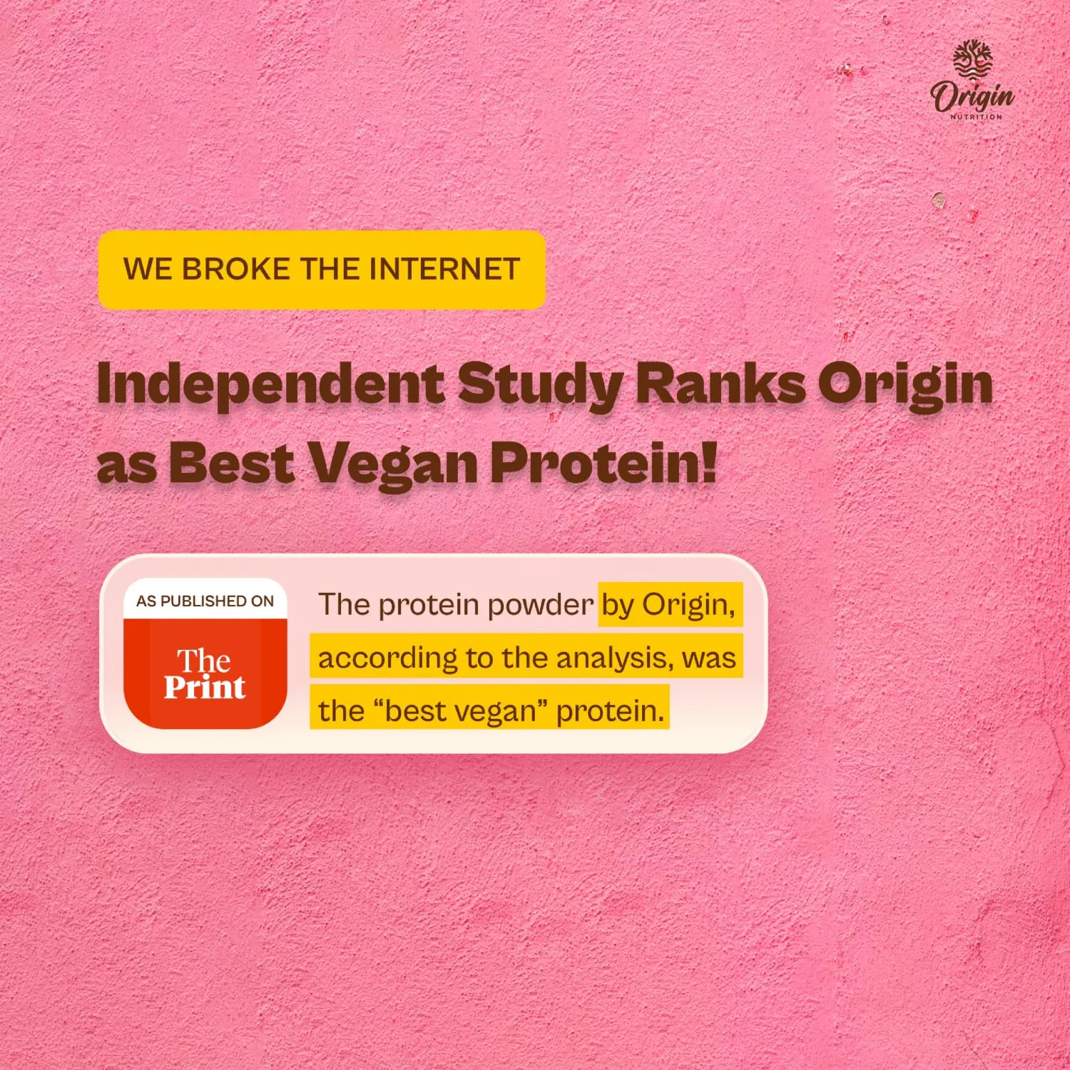 Origin Nutrition 100% Natural Vegan Protein Powder (European Pea Protein Isolate & Pumpkin Seed Protein) Easy to Digest Vanilla Flavour with 25g Plant Based Protein,780g