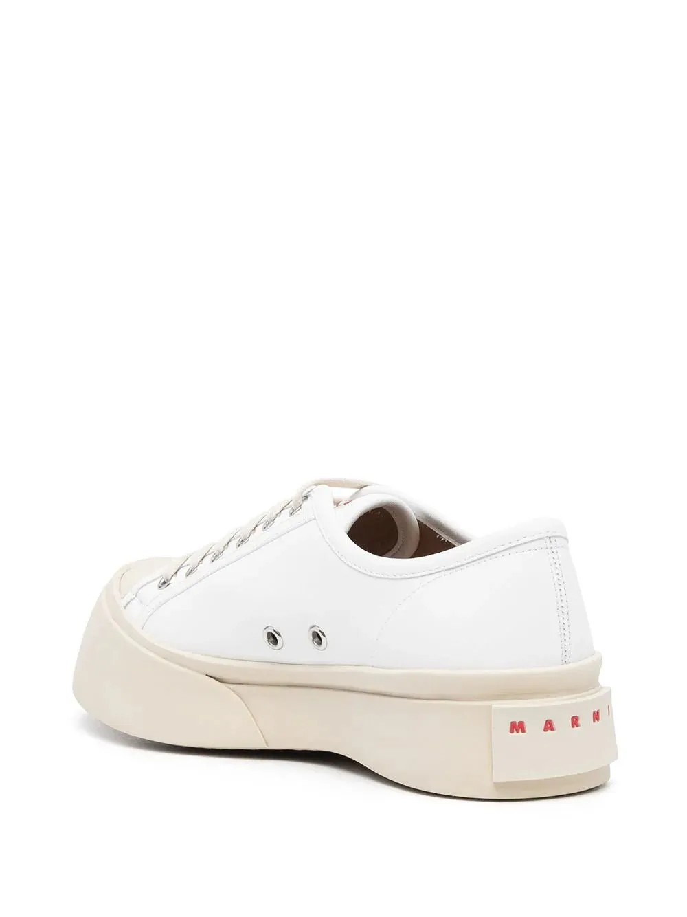 Pablo leather lace-up sneakers