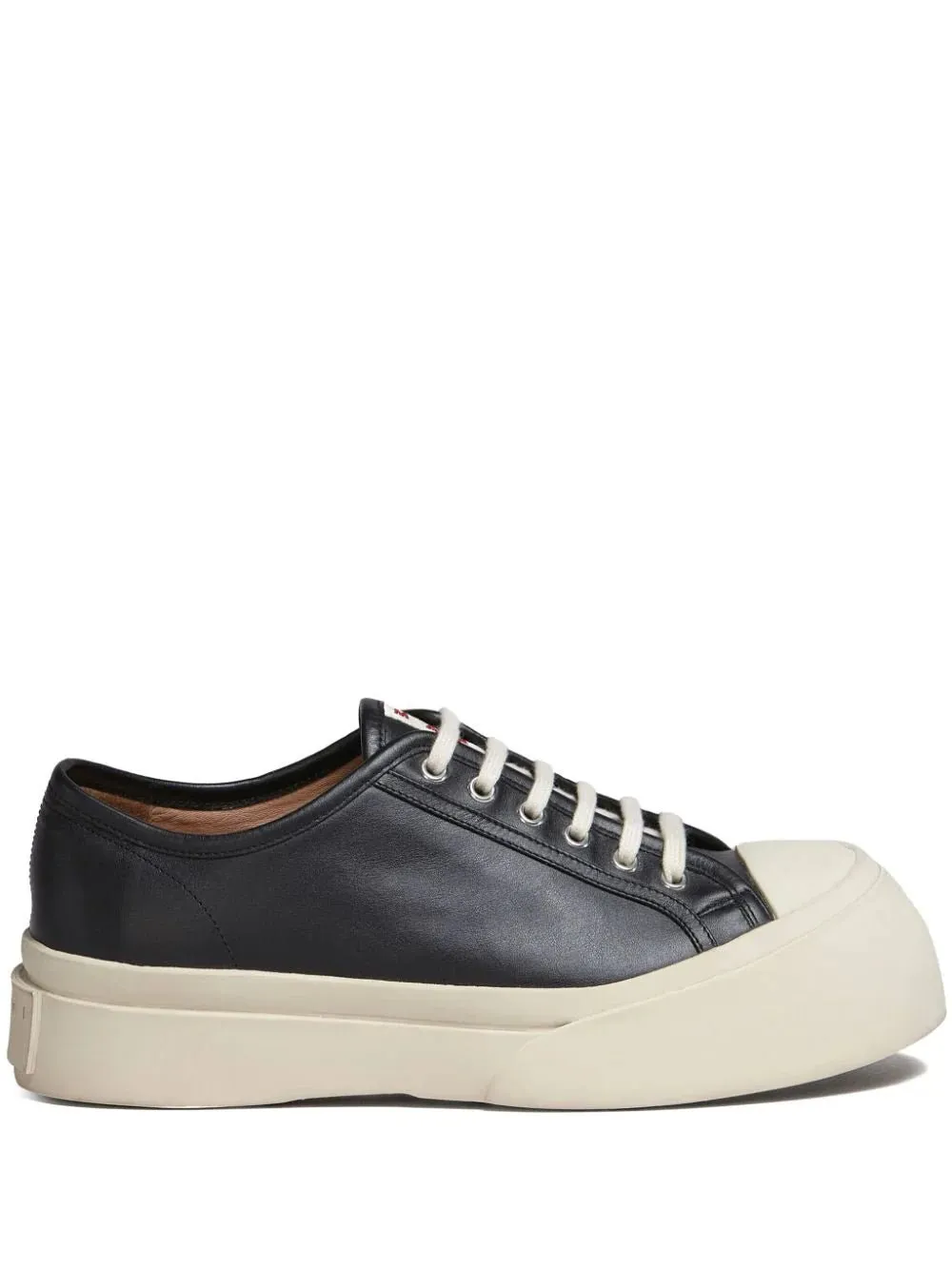 Pablo leather lace-up sneakers