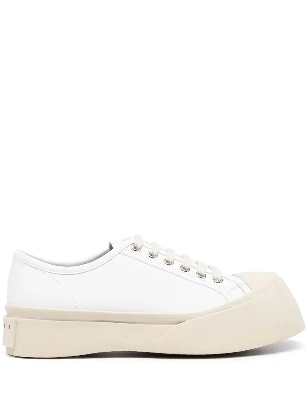 Pablo leather lace-up sneakers