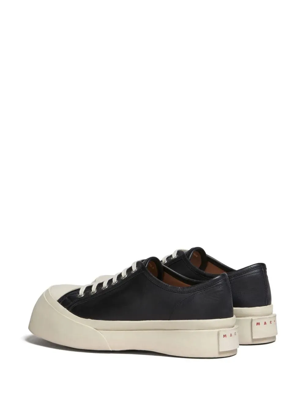 Pablo leather lace-up sneakers