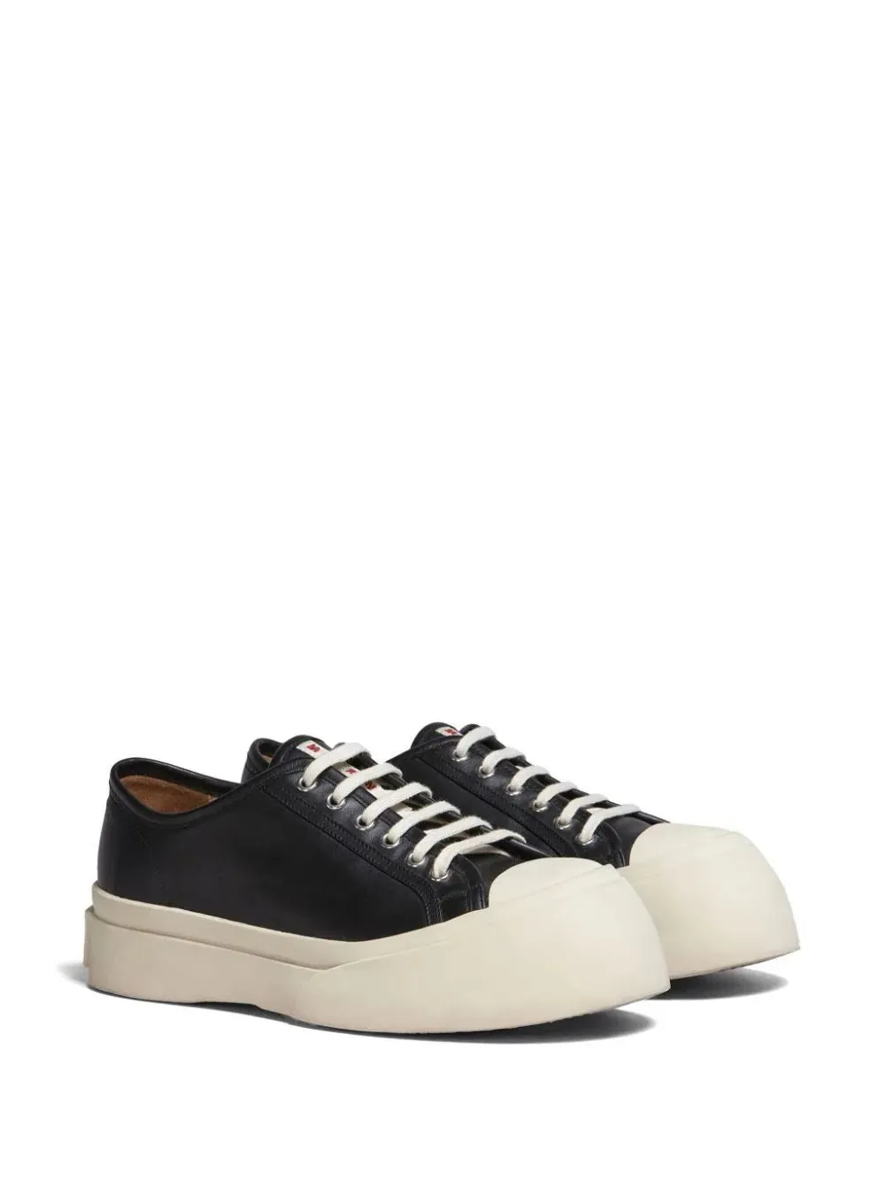 Pablo leather lace-up sneakers