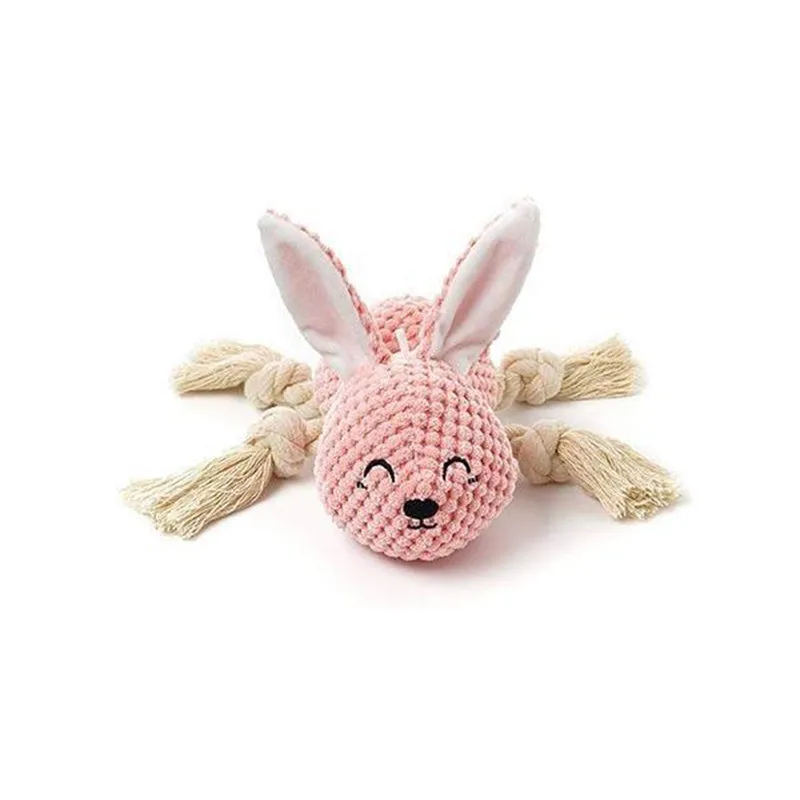 Pawsindia Sleepy Bunny, Dog Toy