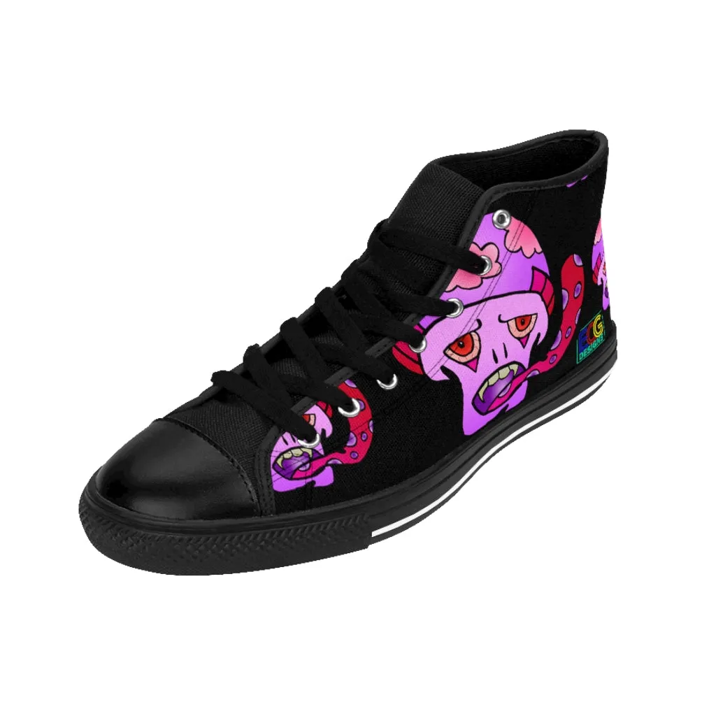 Pink Shroom Women's High-top Sneakers