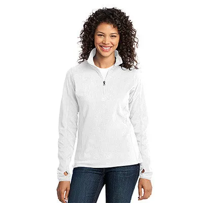 Port Authority Ladies Microfleece 1/2 Zip Pullover