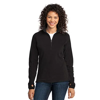 Port Authority Ladies Microfleece 1/2 Zip Pullover