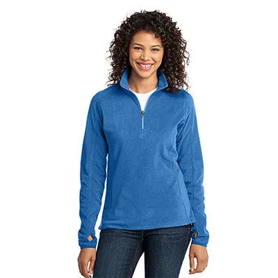 Port Authority Ladies Microfleece 1/2 Zip Pullover