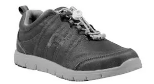 Propet Women's Active Shoe- Travel Walker Canvas W3259- Charcoal