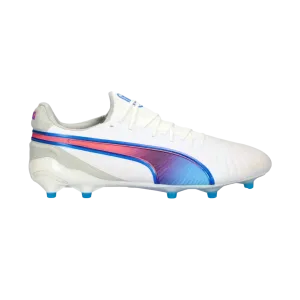 Puma King Ultimate FG/AG White Bluemazing - Goatkits Boots