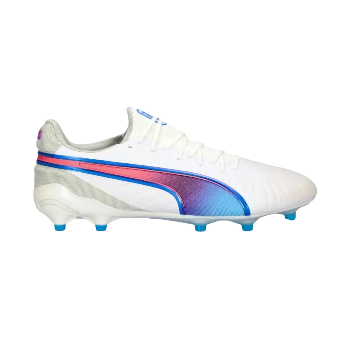 Puma King Ultimate FG/AG White Bluemazing - Goatkits Boots