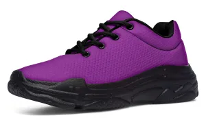 Purple Reign Chunky Sneakers