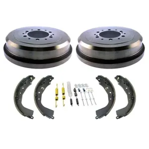 Rear Brake Drums Brake Shoes & Spring Kit for Toyota Tundra 2004-2006 4pc