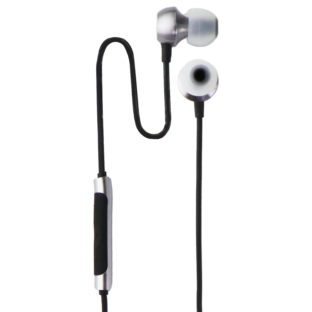 RHA MA650 Wireless Sweat-Proof Bluetooth in-Ear Headphones - Silver/Black