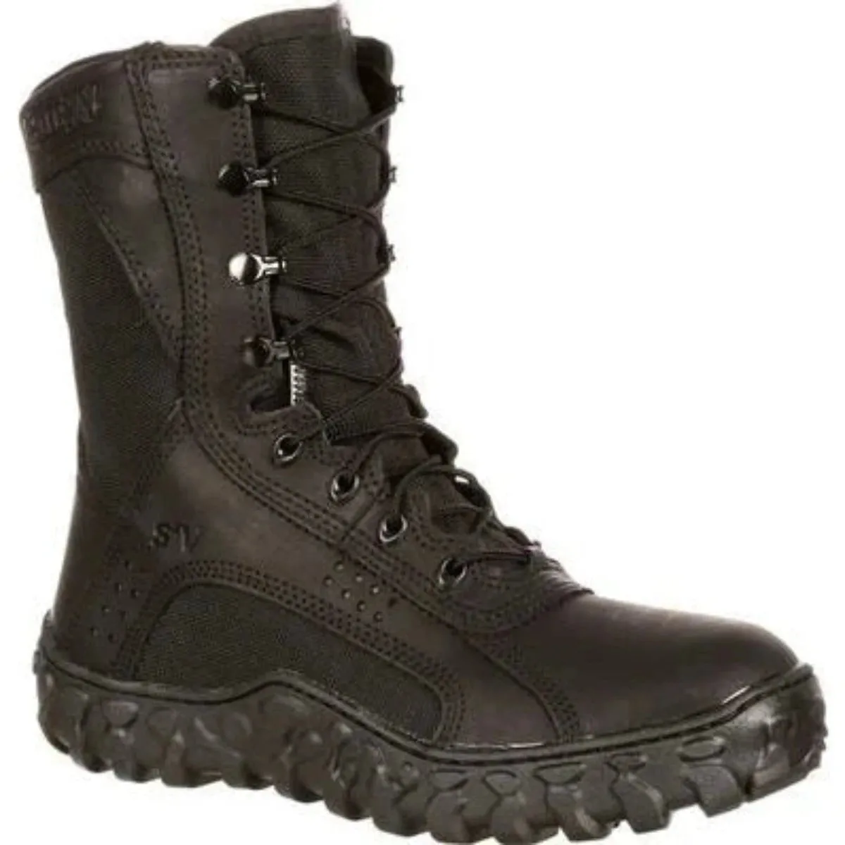 Rocky S2v Men's Tactical Military Soft Toe Boots Fq0000102 In Black