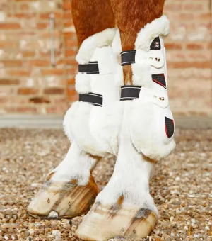 Sale Techno Wool Tendon Boots White