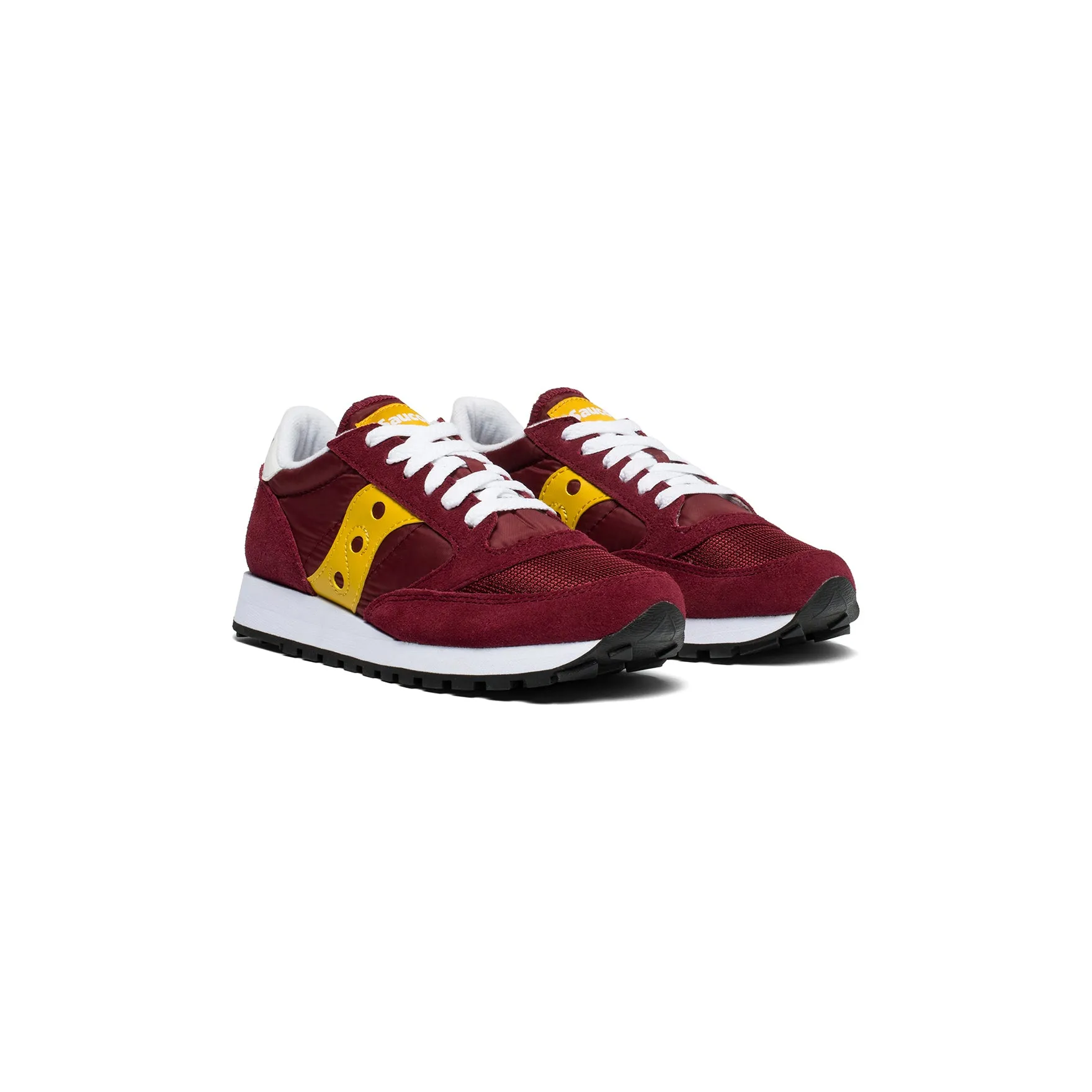 SAUCONY Jazz Original - Maroon / Yellow