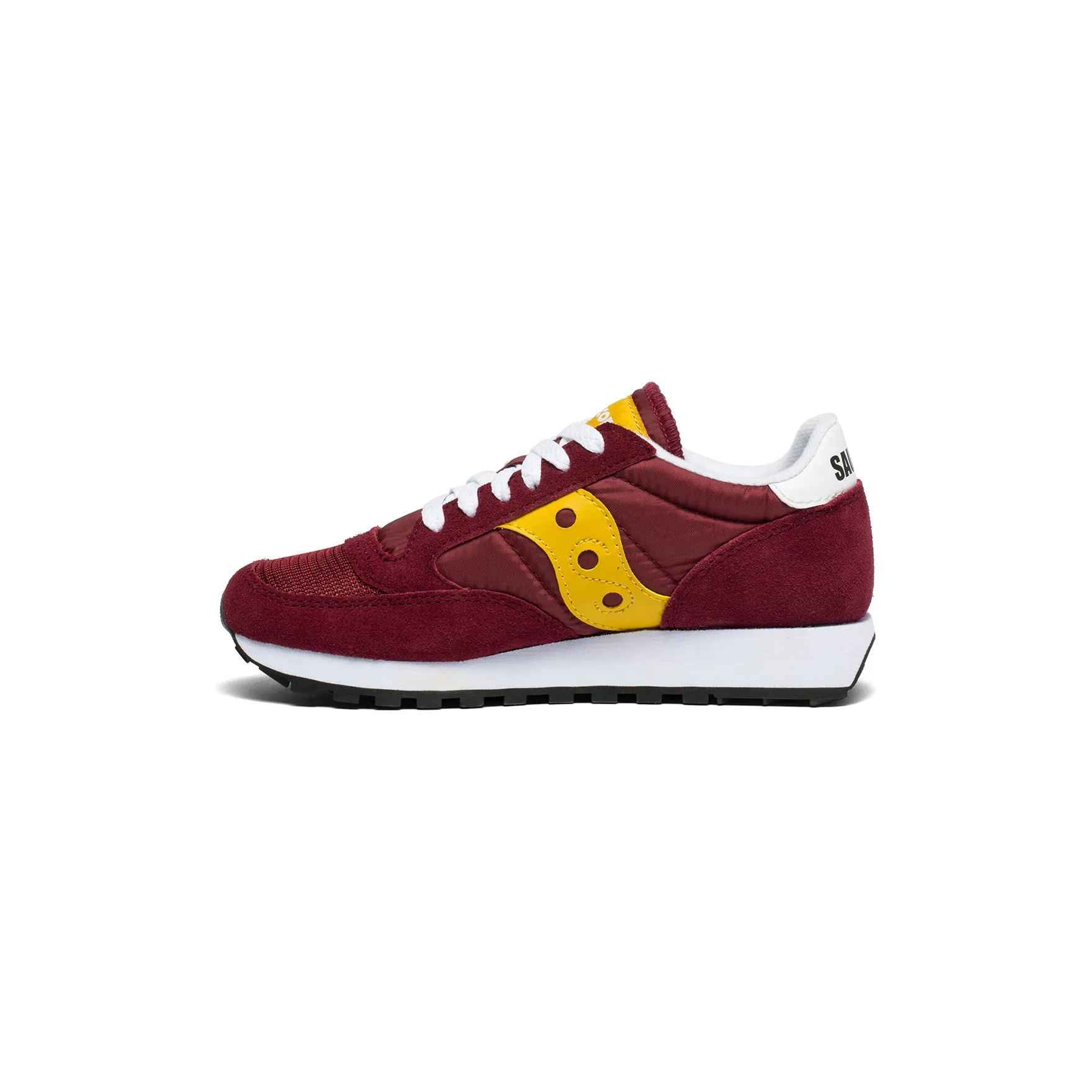 SAUCONY Jazz Original - Maroon / Yellow