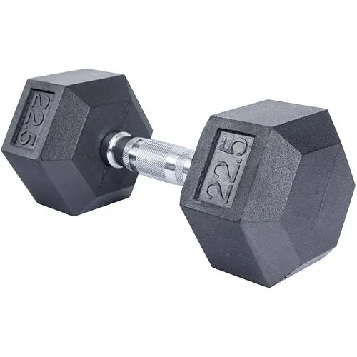 SFE 5-120lb Rubber Hex Dumbbells (New)