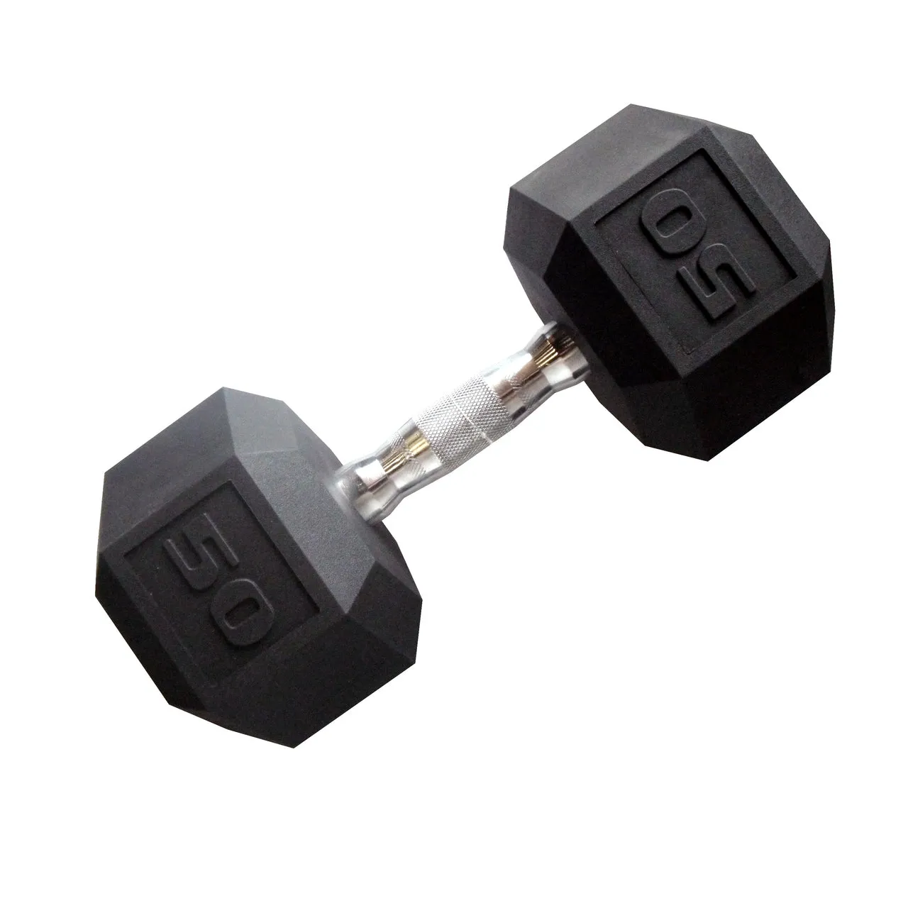 SFE 5-120lb Rubber Hex Dumbbells (New)