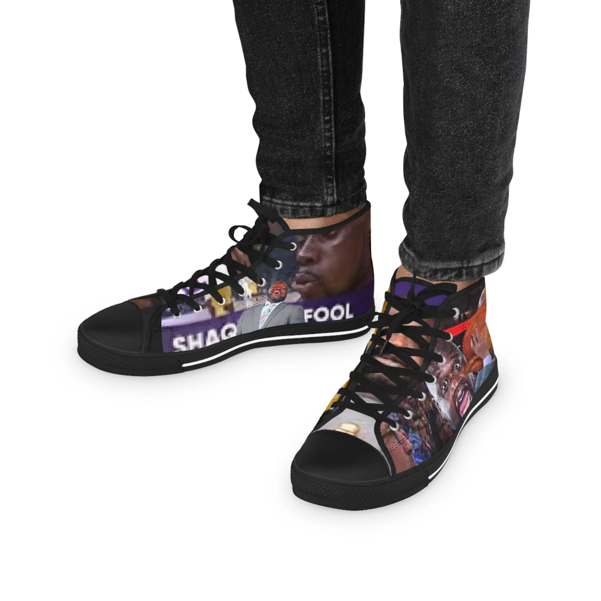 Shaqtin A Fool Men's High Top Sneakers