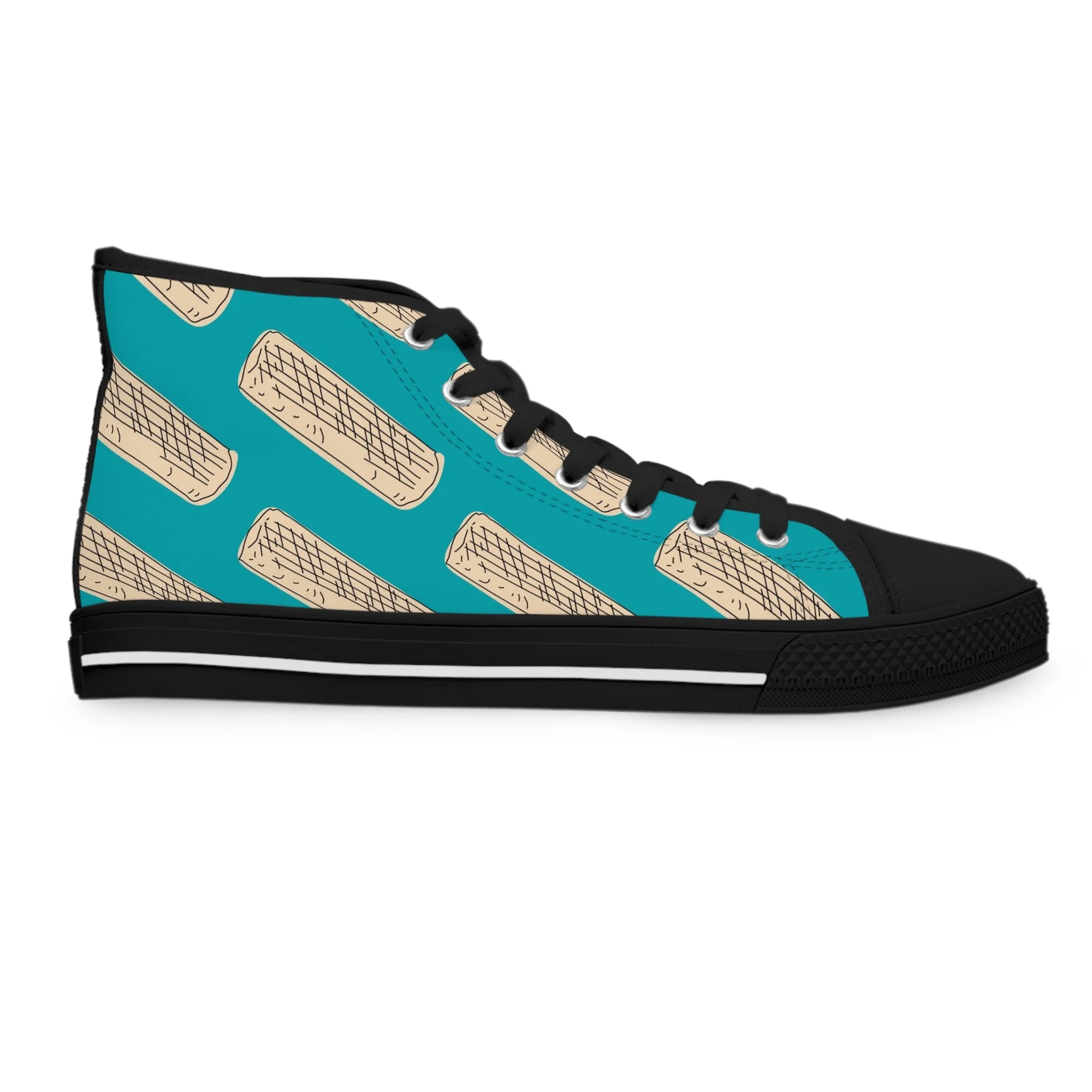 Shawarma Kebab Women's High Top Sneakers