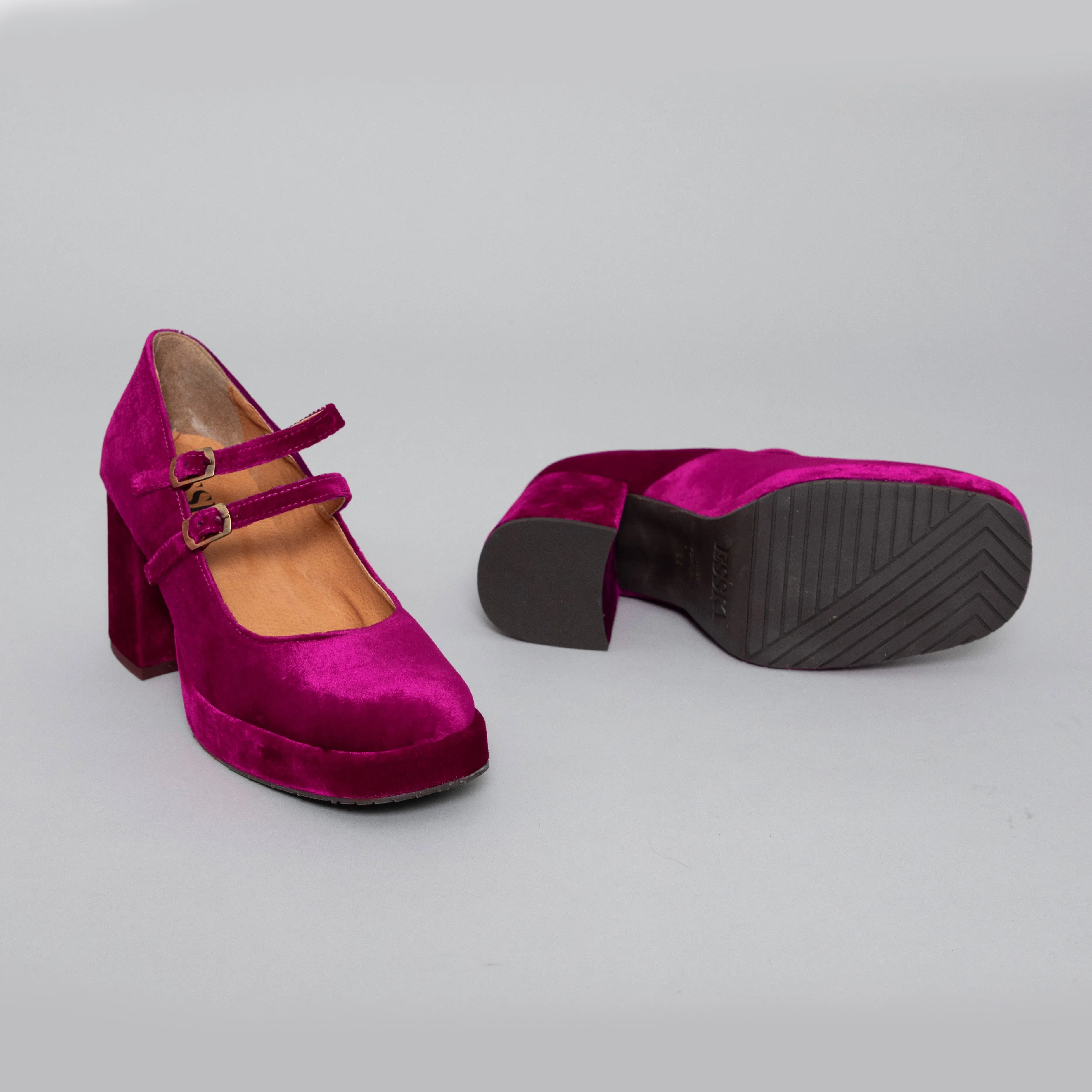 Sienna Vegan Velvet Magenta