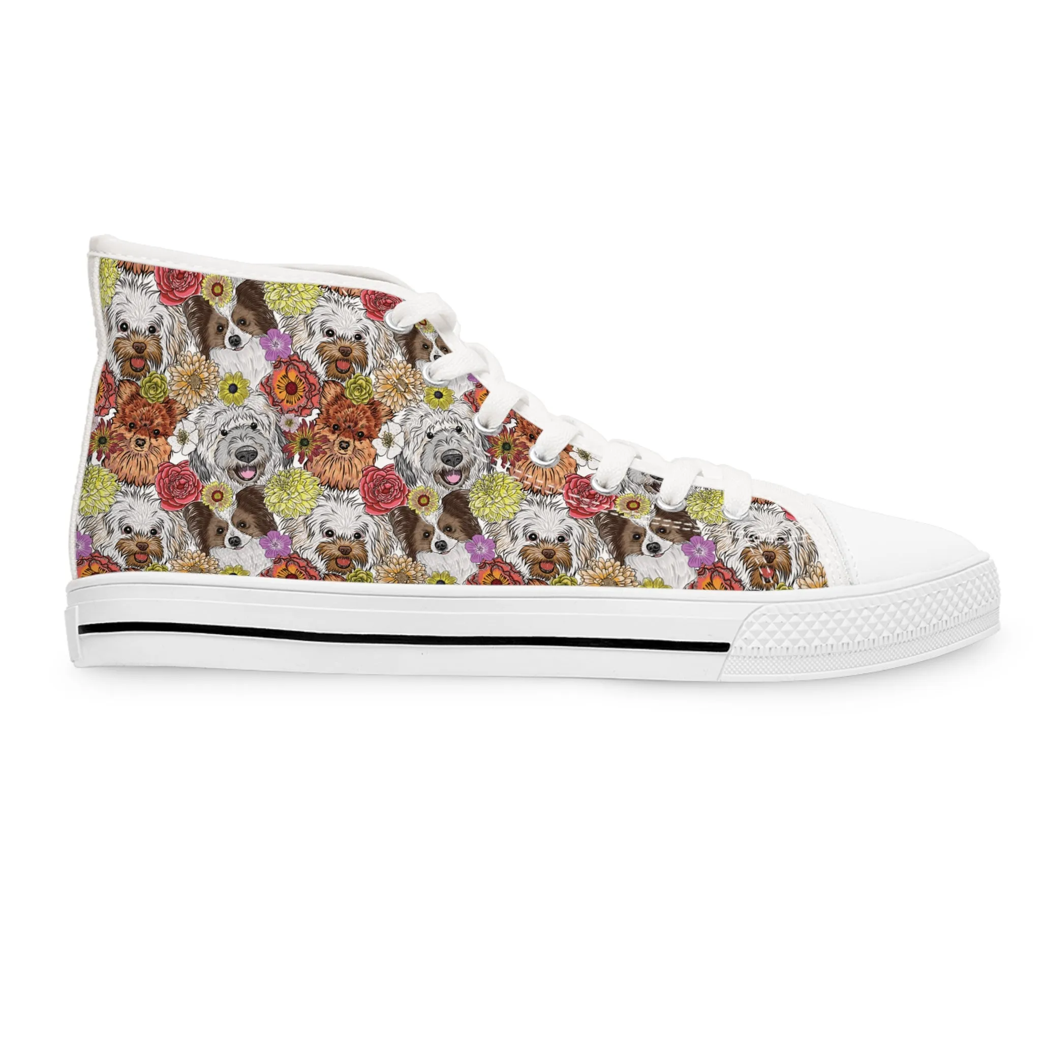 Sneakers - Hi Top - Floral