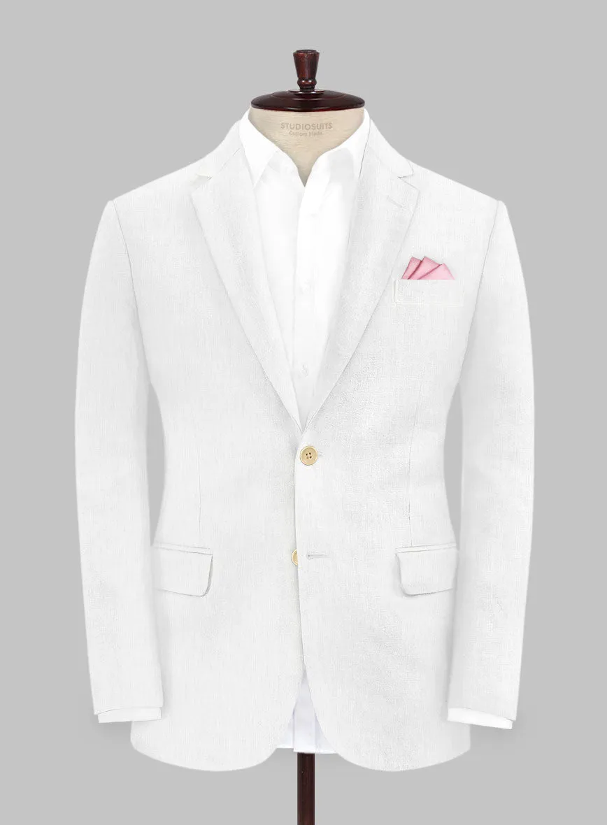 Solbiati White Linen Jacket