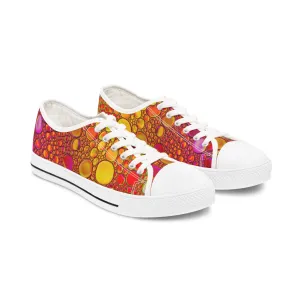 Sparkling Colors - Inovax Woman's Low Top Sneakers