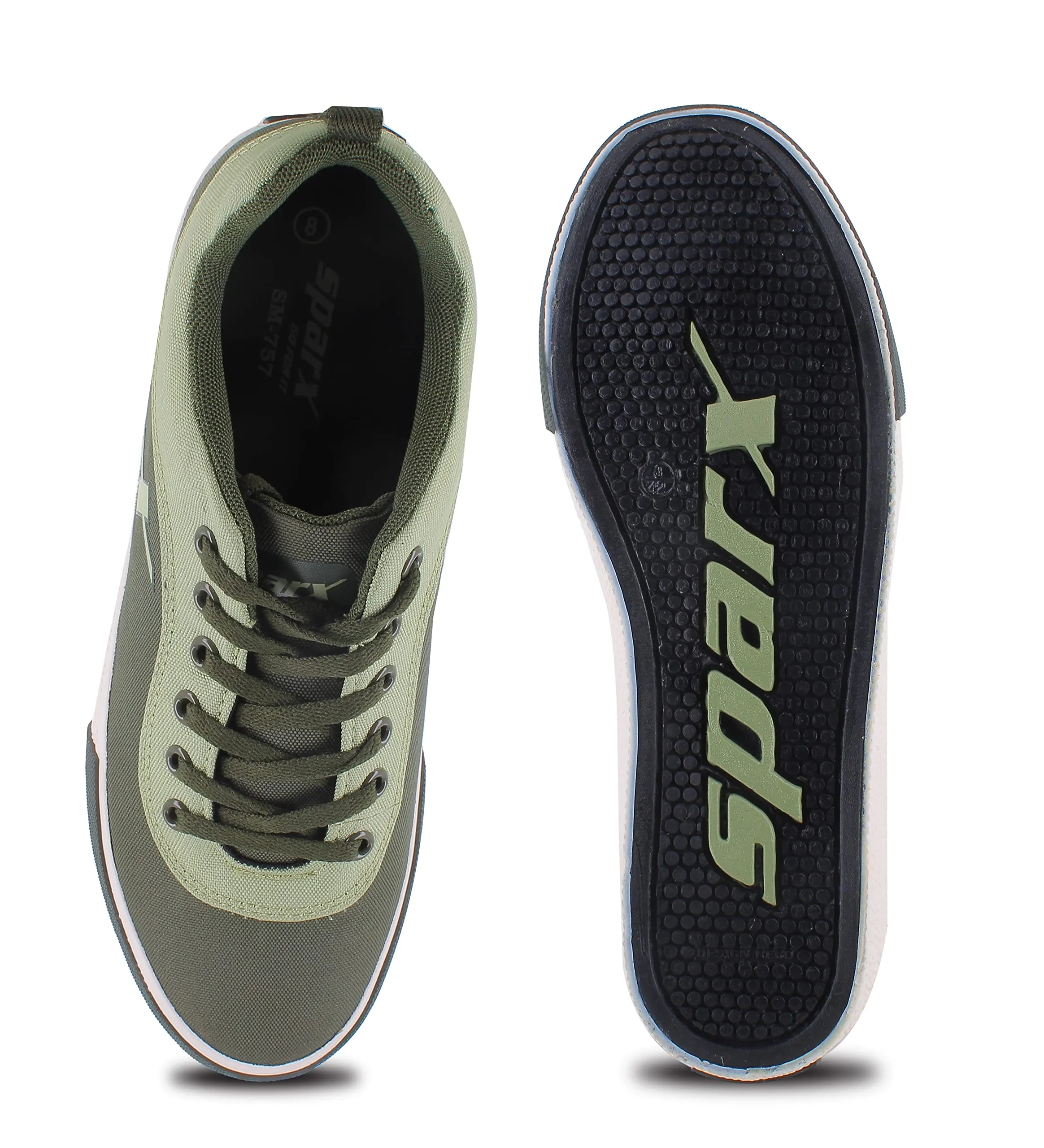 Sparx Mens  O.Greensagegrn Casual Shoe