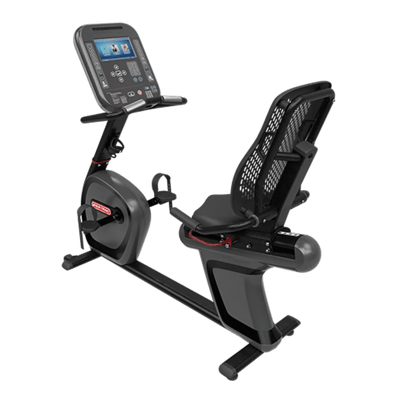 Star Trac 4 Series Commercial Recumbent Bike W/ 10" LCD Console