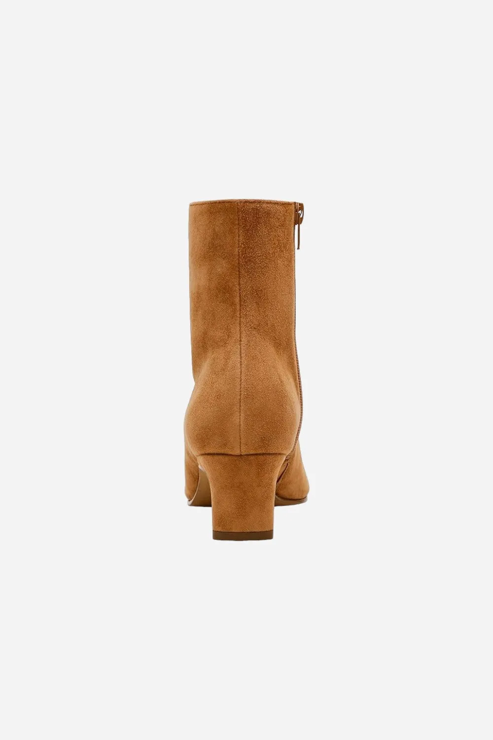 Steve Madden Delvie Ankle Boot in Chestnut Suede